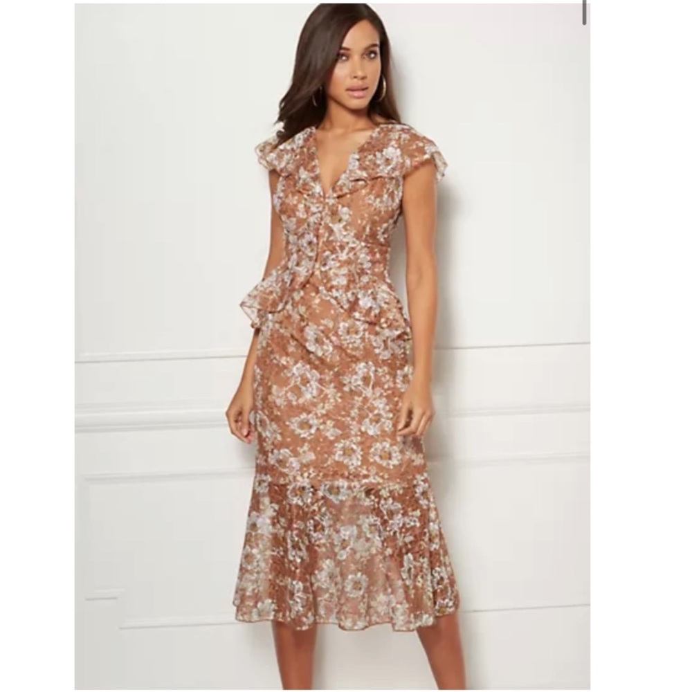 🤩 STUNNING Eva Mendez cocktail spring dress 🤩